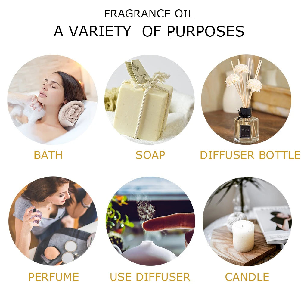 PHATOIL 12pc Gift Box Essential Oils Set For Diffusers