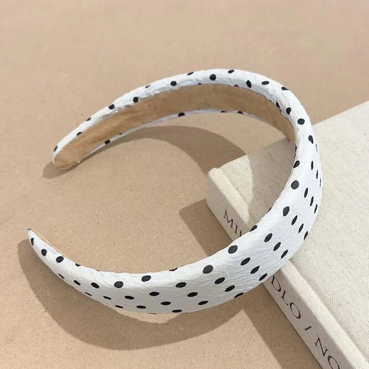 Proly New Fashion Headband For Women Dot Pattern Hairband Summer
