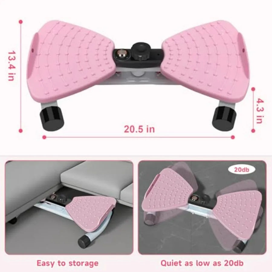 Waist Twister Machine With Digital Display Adjustable Ab Twister Board