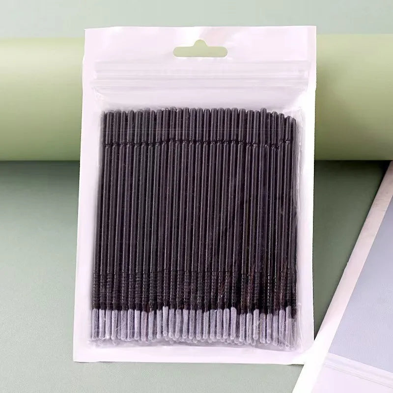 Disposable Spiral Mascara Brushes Microbrush Applicators Lash Extensions
