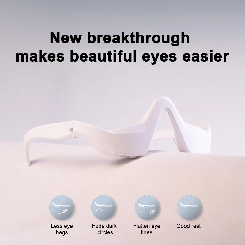 Portable 3D Eye Massager For Adults With 4 Therapy Modes