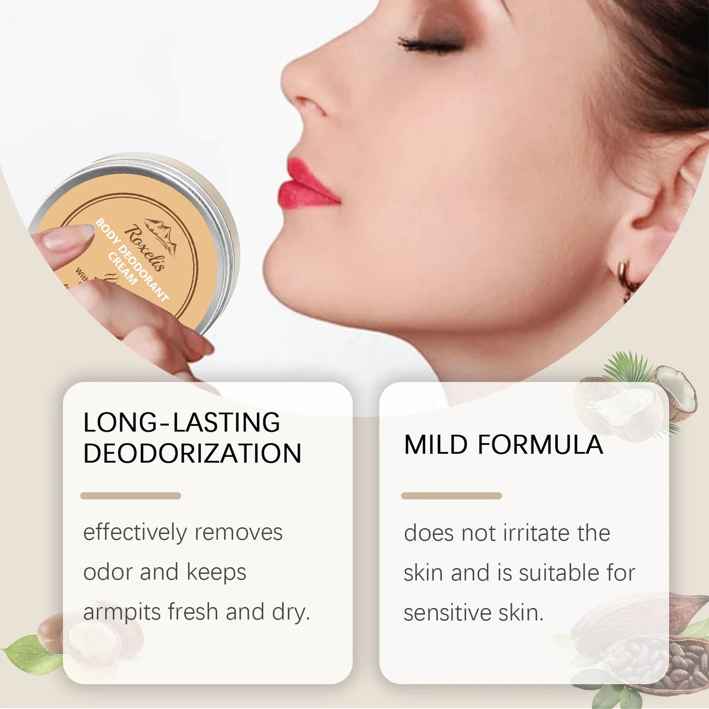 Roxelis Nourish Skin Solid Perfume Balm Pheromone Fragrance
