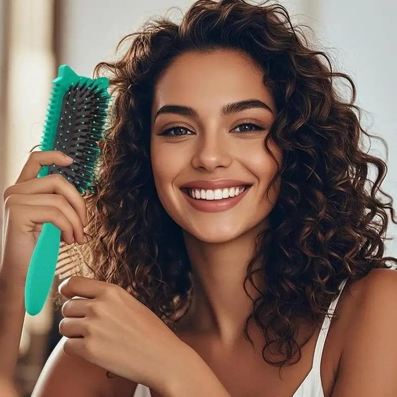 Curly Hair Styling Brush Tangle Free Comb for Shaping Curls