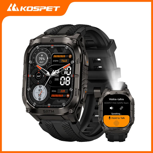 Kospet Tank M4C GPS Smartwatch Men Military Grade Waterproof