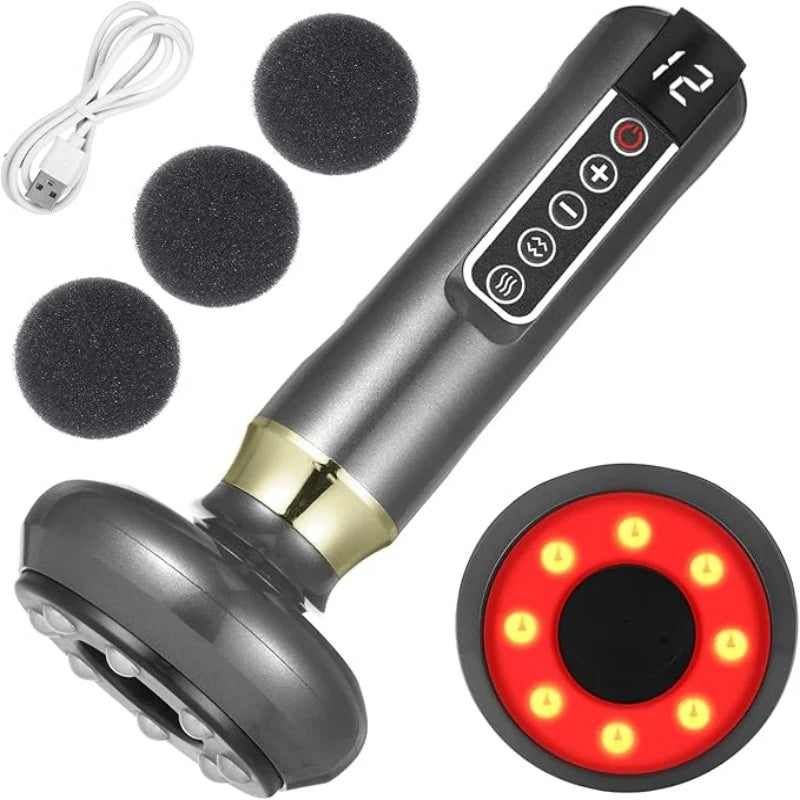 Full Body Cupping Scraping Massager USB Powered With 12 Intensity Levels