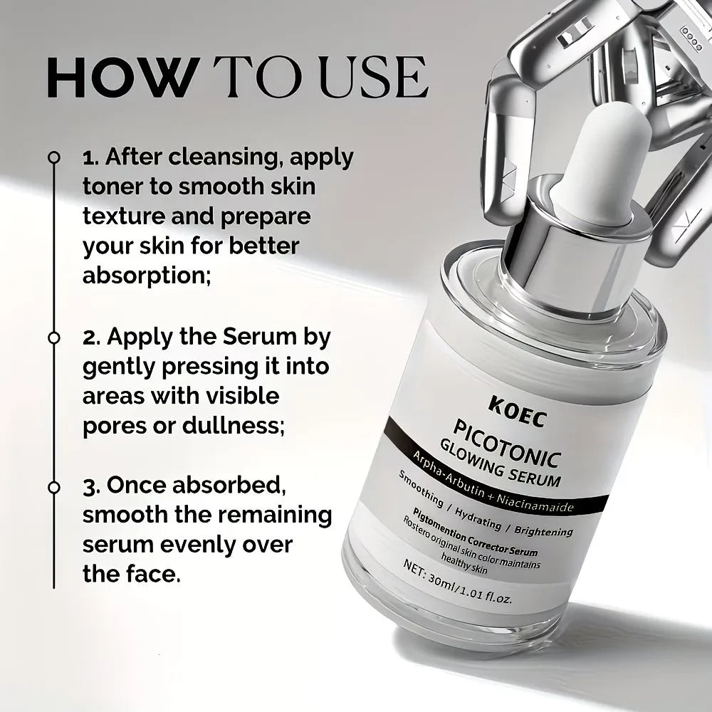 Brightening Serum Duo With Alpha Arbutin Niacinamide For Dark Spots
