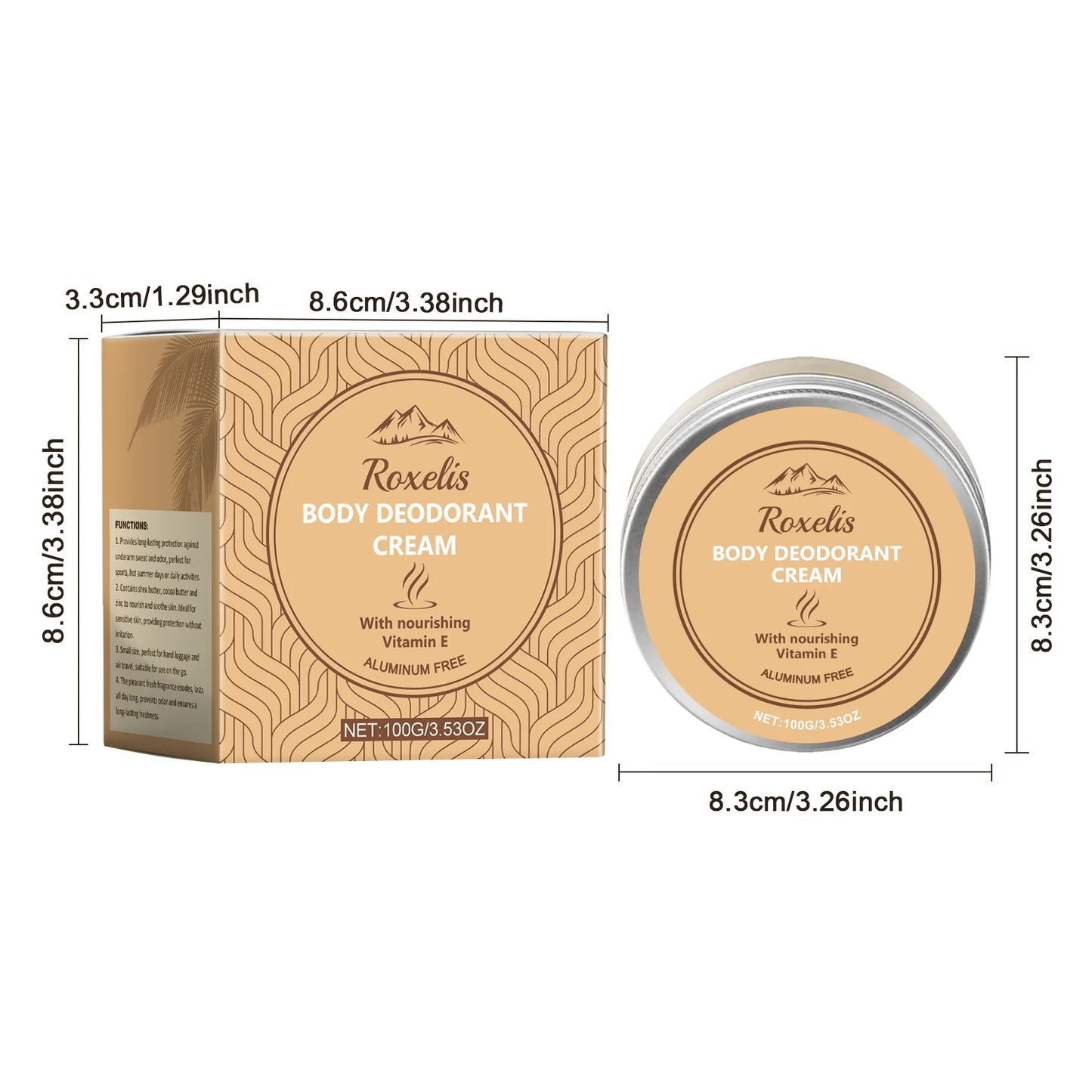Roxelis Nourish Skin Solid Perfume Balm Pheromone Fragrance