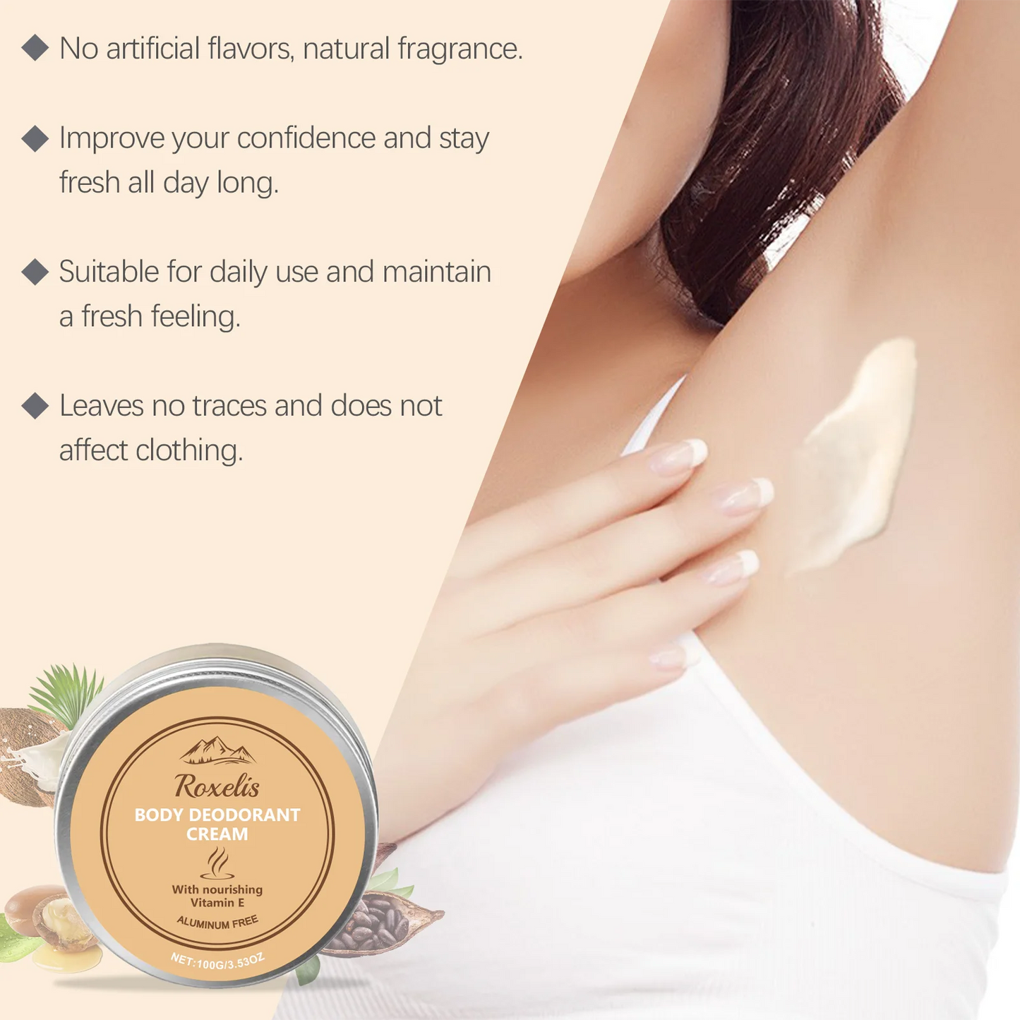 Roxelis Nourish Skin Solid Perfume Balm Pheromone Fragrance