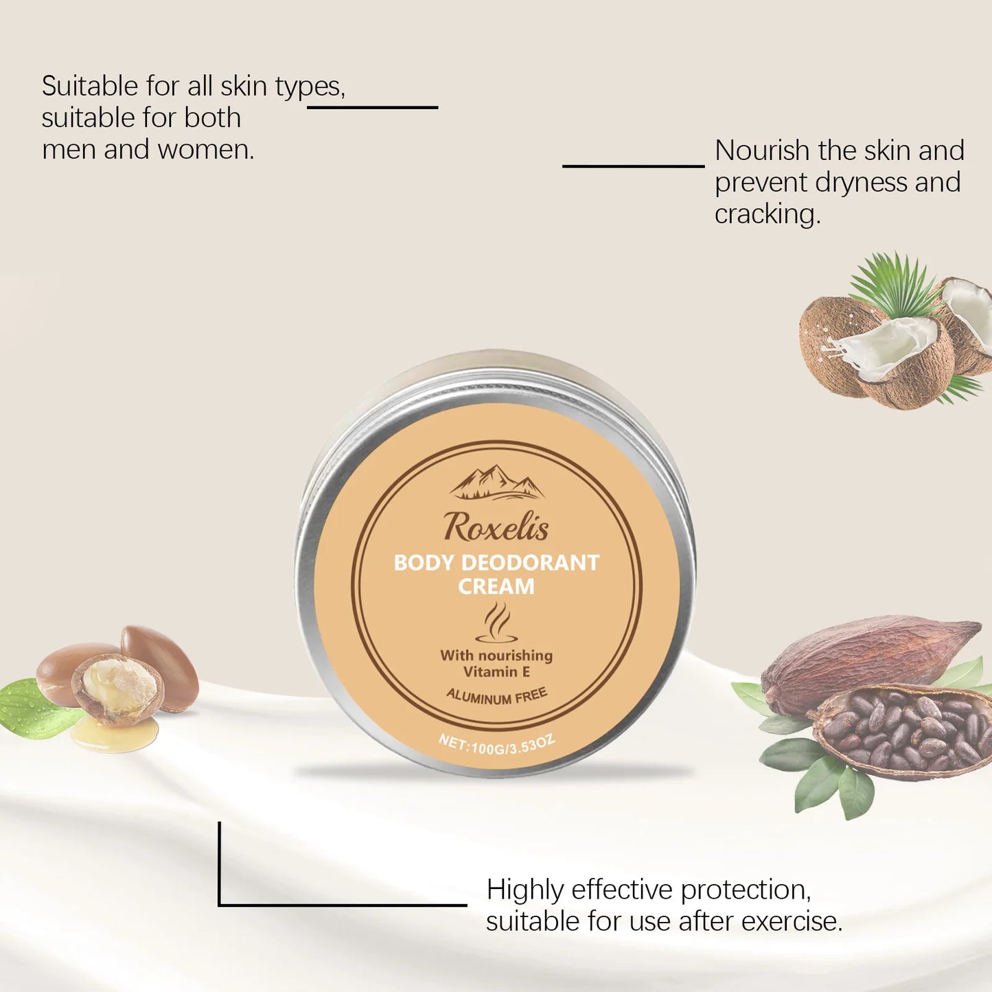 Roxelis Nourish Skin Solid Perfume Balm Pheromone Fragrance