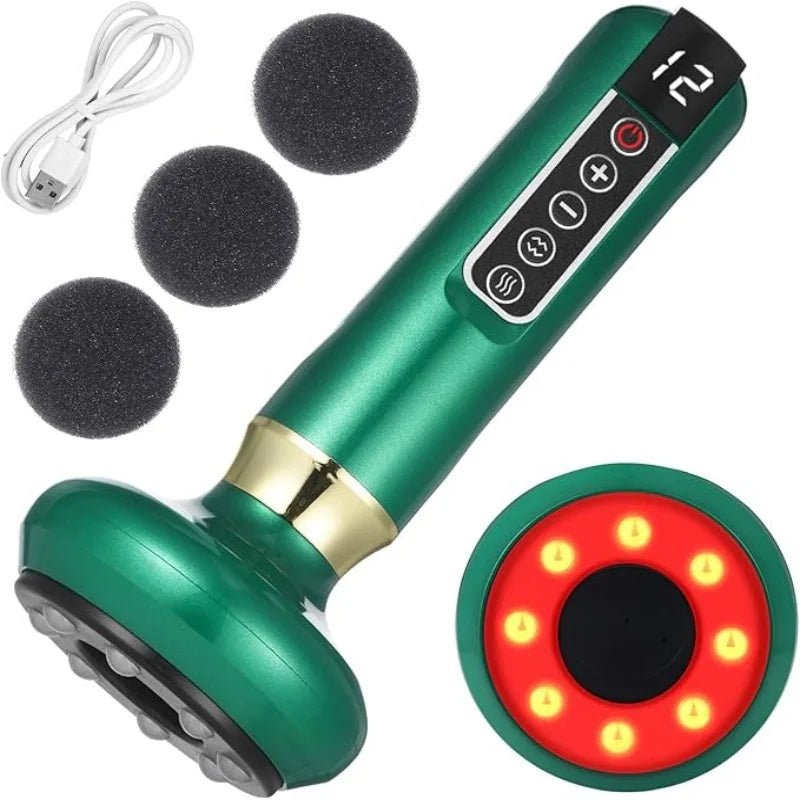 Full Body Cupping Scraping Massager USB Powered With 12 Intensity Levels