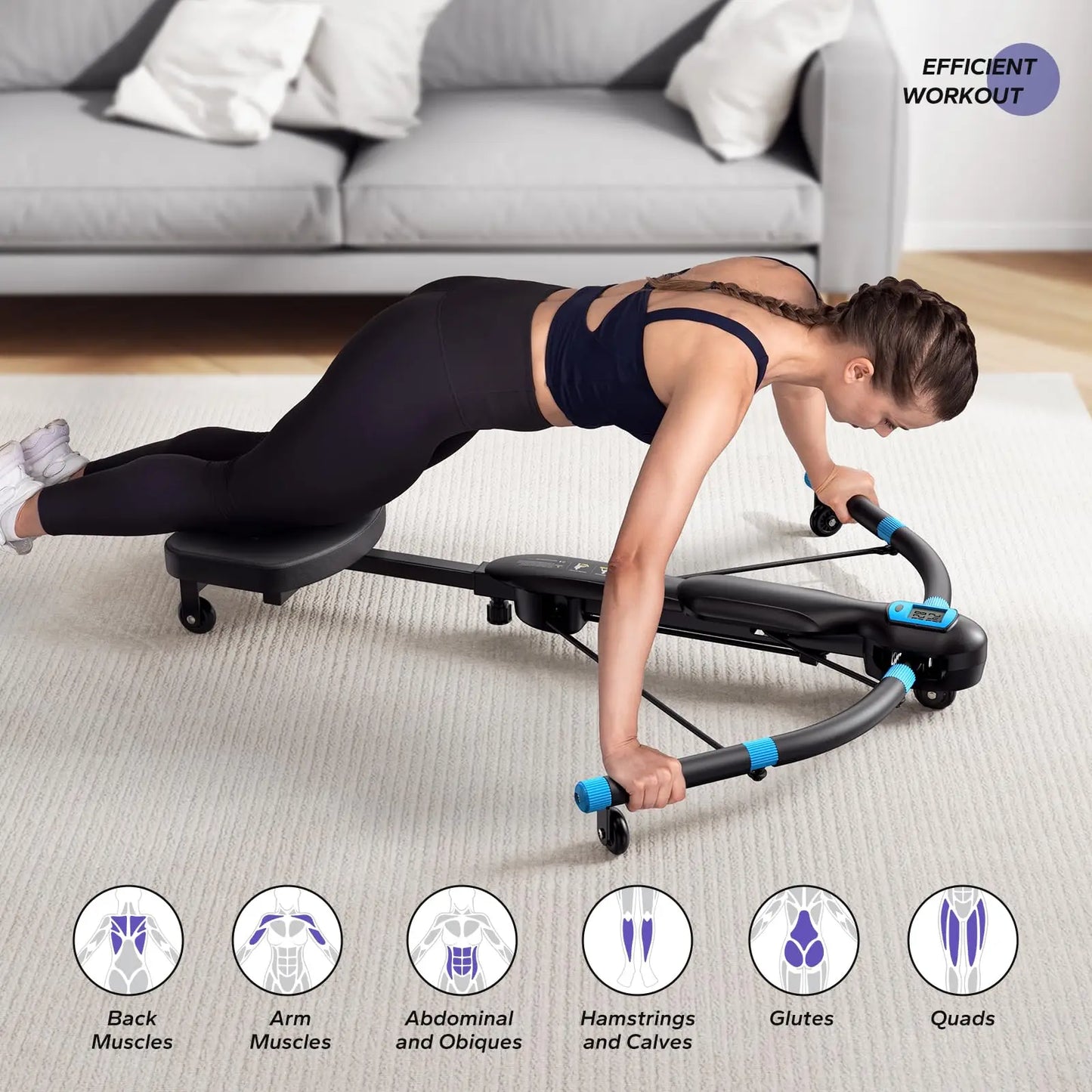 MERACH Core Trainers Ab Machines And Rowing Dragonfly Machine For Home Gym