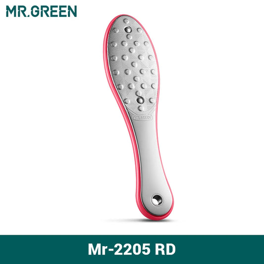 MR.GREEN Professional Two Sides Pedicure Foot File Set Stainless Steel