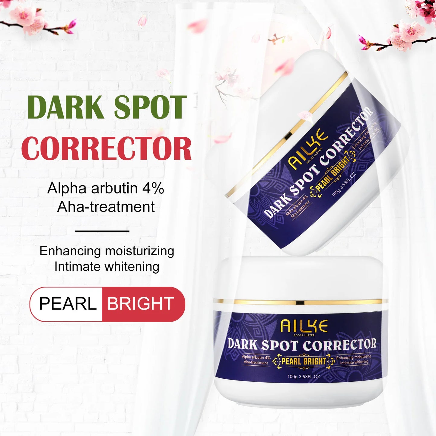 AILKE Dark Spots Remover Cream With Glutathione And Vitamin E