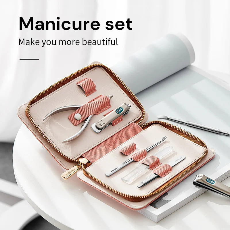 MR.GREEN 7in1 Manicure and Pedicure Set Stainless Steel Tools