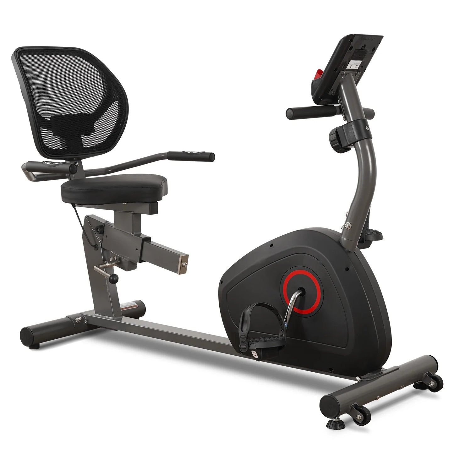 Recumbent Exercise Bike for Home Quiet Eight Levels Large Seat