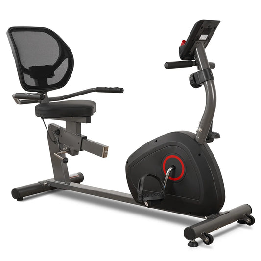 Recumbent Exercise Bike for Home Quiet Eight Levels Large Seat