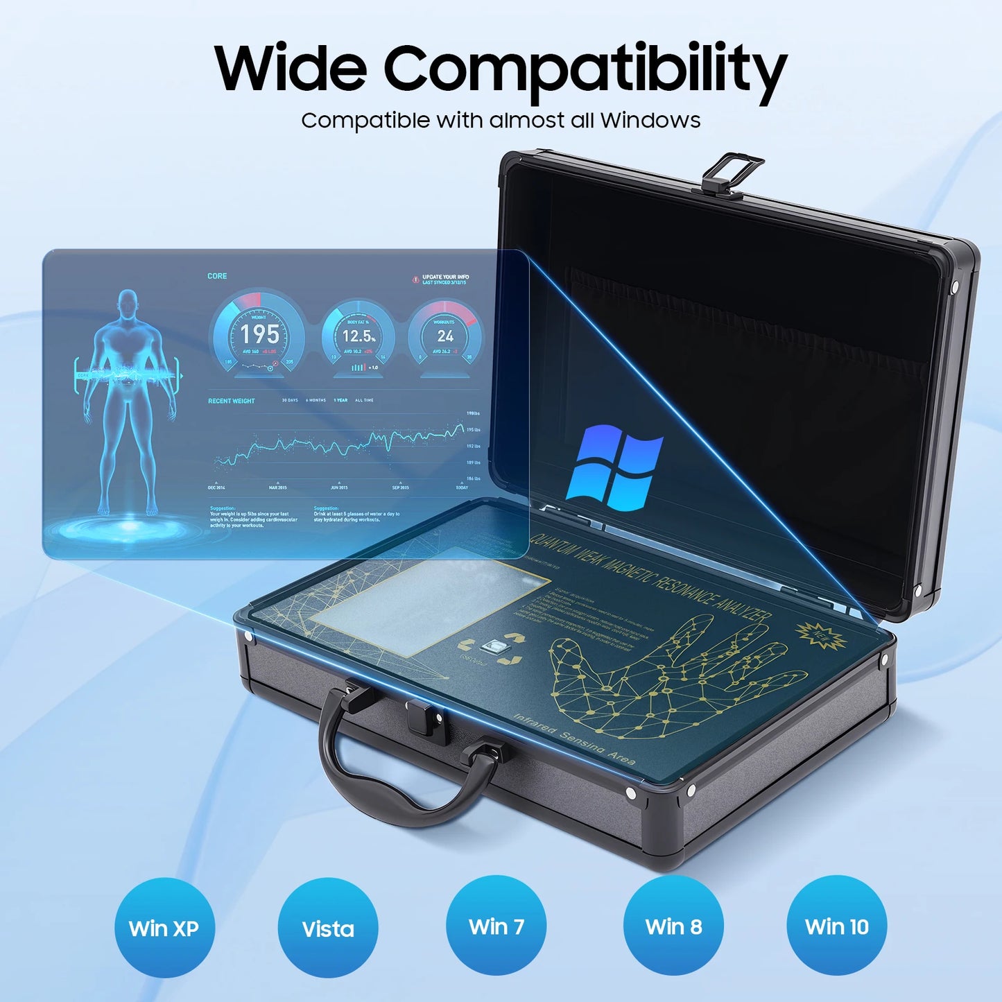 Bymaocar Hand Diagnostic Tester Health Analysis Device