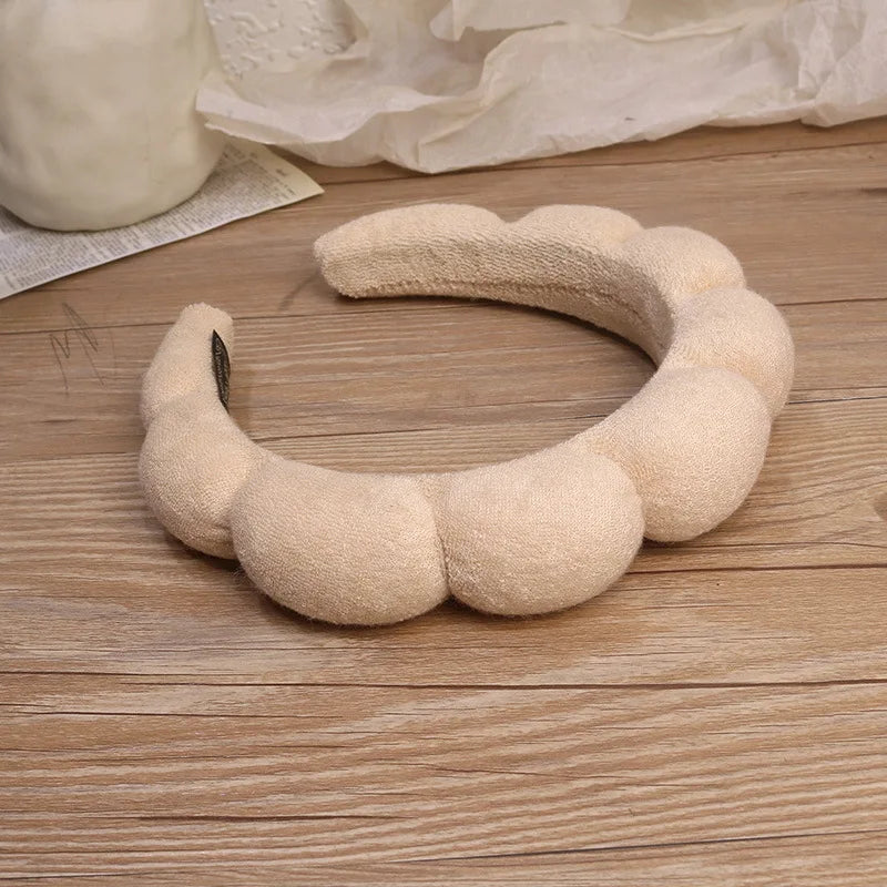 Sponge Headband Hair Accessory for Face Washing and Makeup Removal