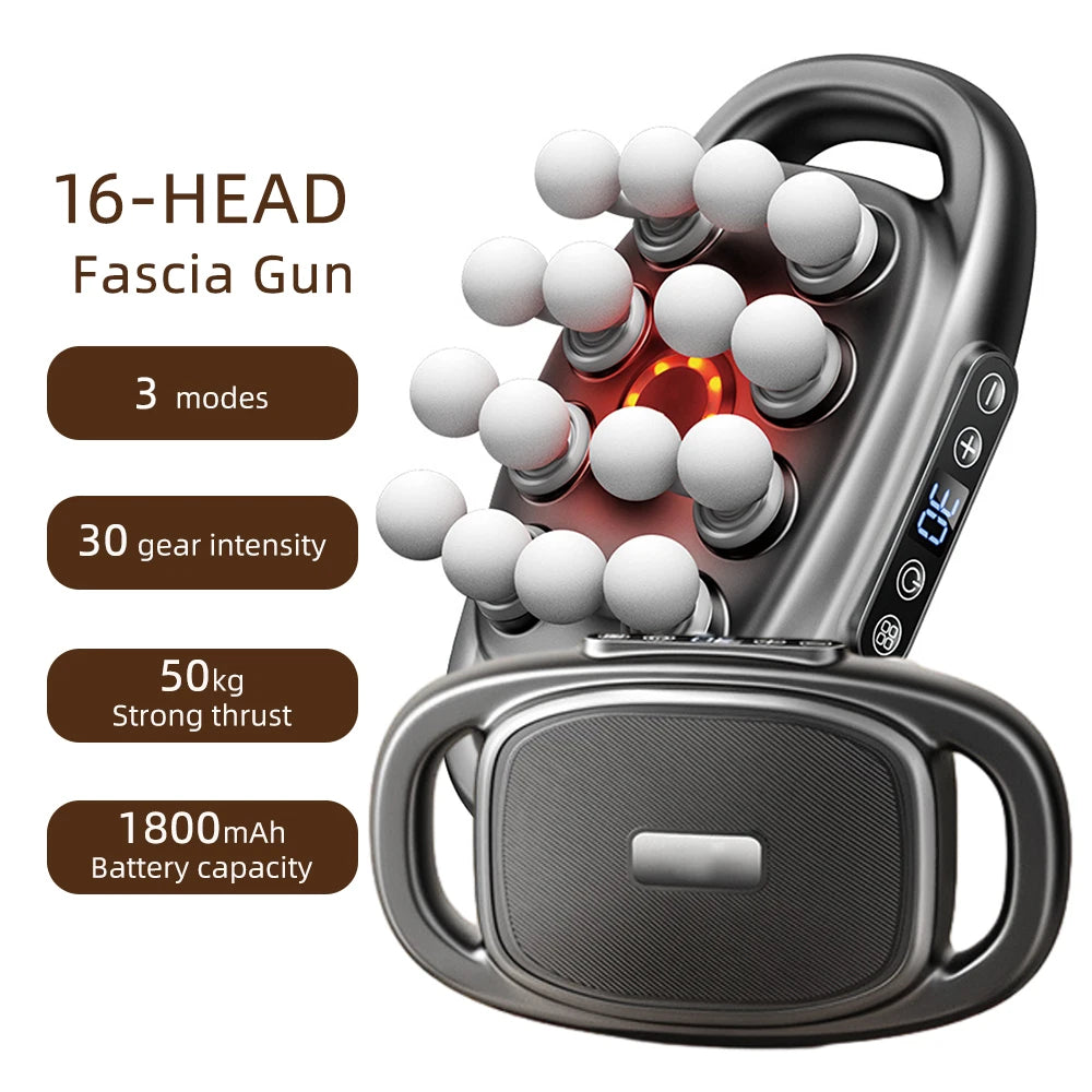 Foreverlily Fascia Gun High-Frequency Body Massage Massager
