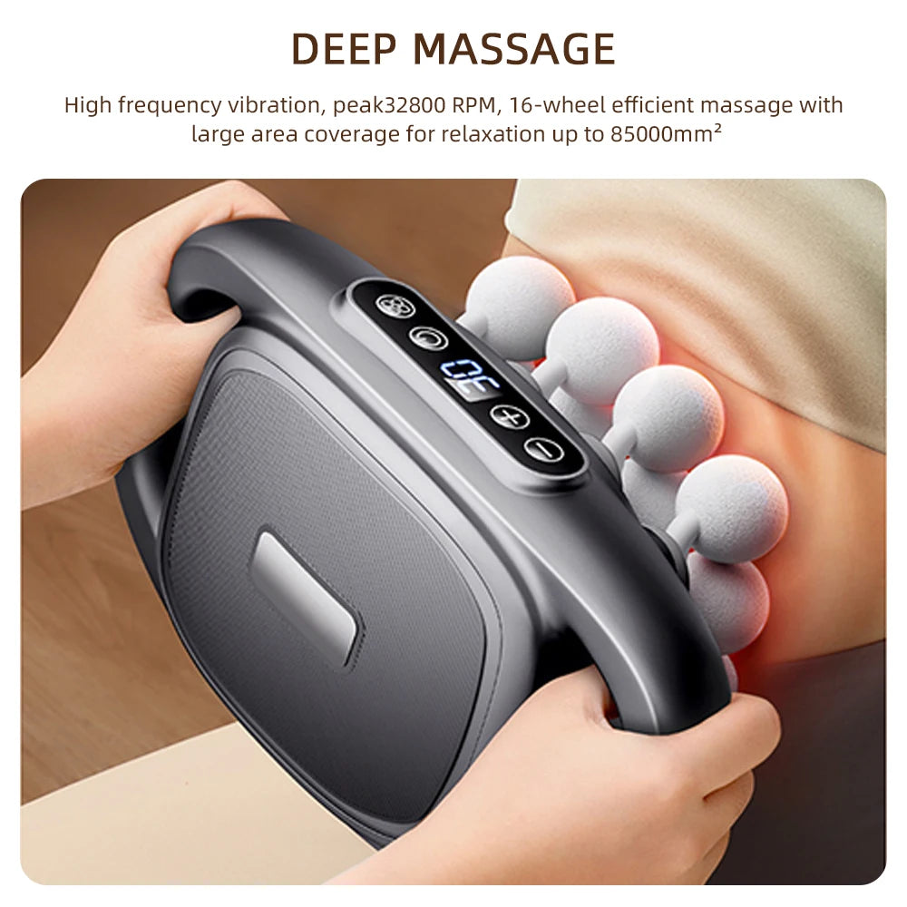Foreverlily Fascia Gun High-Frequency Body Massage Massager