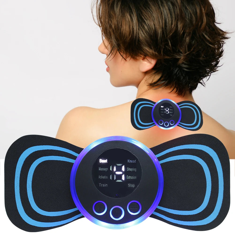 Massager Pads Replacement Silicone Gel Abdominal Muscle Patch Reusable EMS