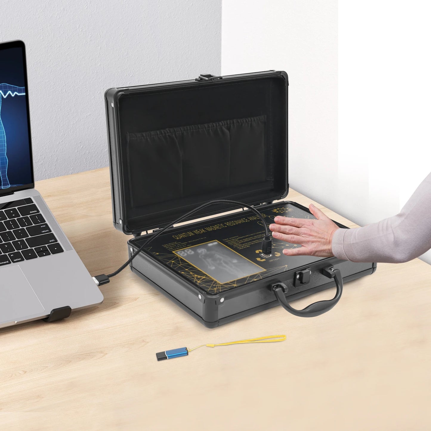 Bymaocar Hand Diagnostic Tester Health Analysis Device