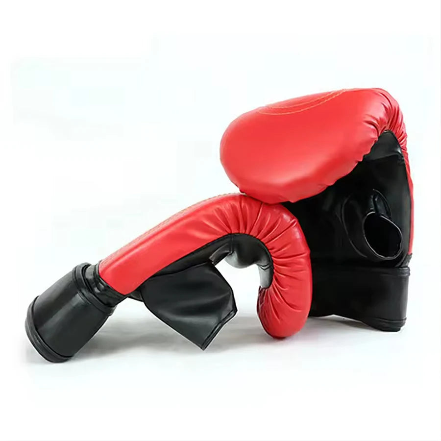 Unisex Boxing Gloves For Training Leather Mitts Men Women