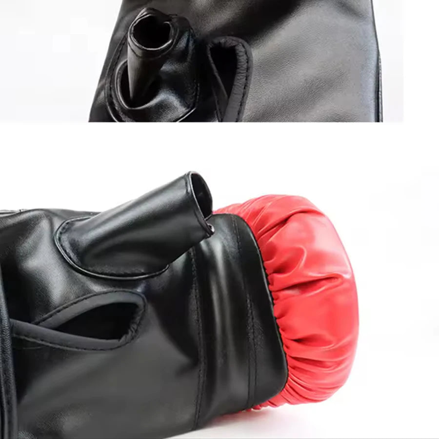 Unisex Boxing Gloves For Training Leather Mitts Men Women