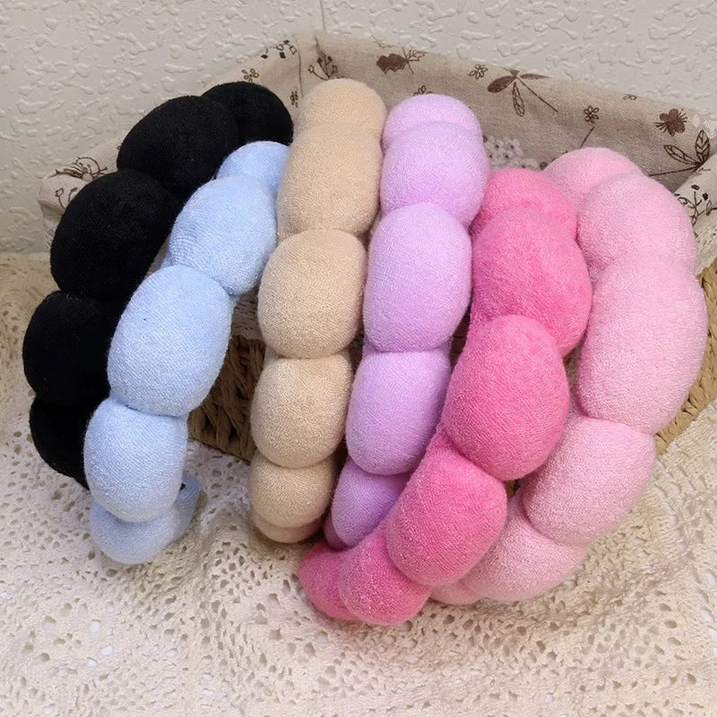 Sponge Headband Hair Accessory for Face Washing and Makeup Removal
