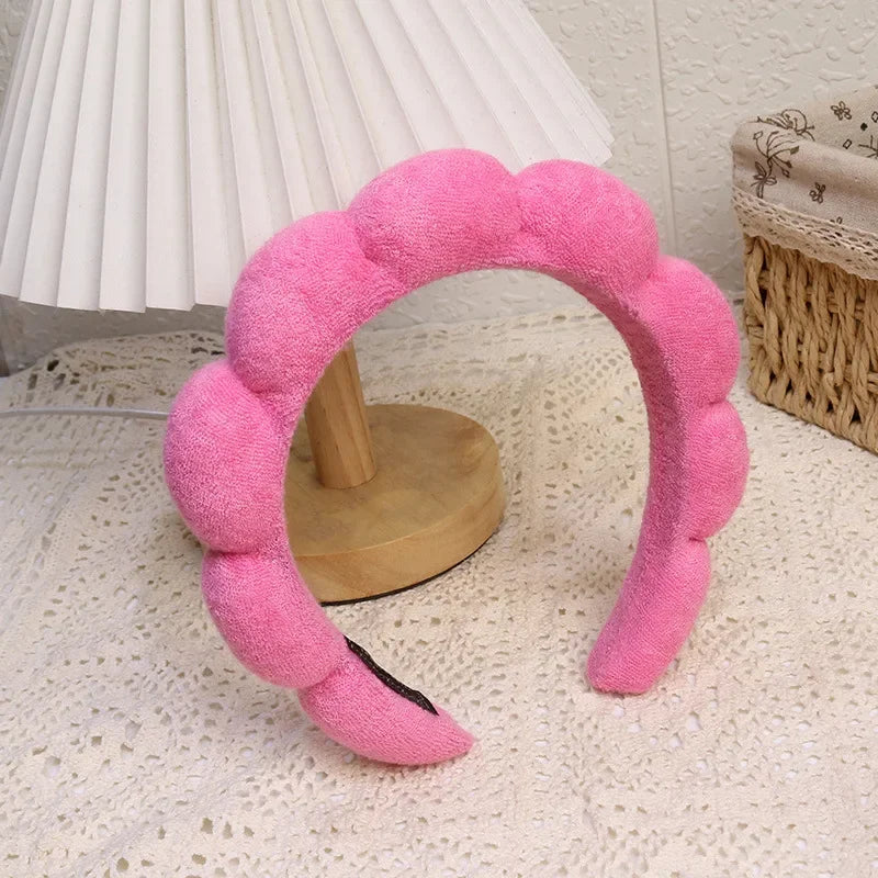 Sponge Headband Hair Accessory for Face Washing and Makeup Removal
