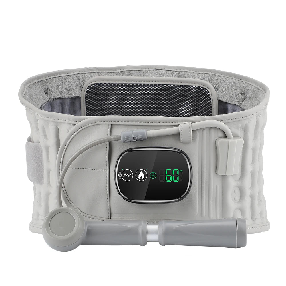 Hailicare Back Heating Support Belt Airbag Inflatable Massage