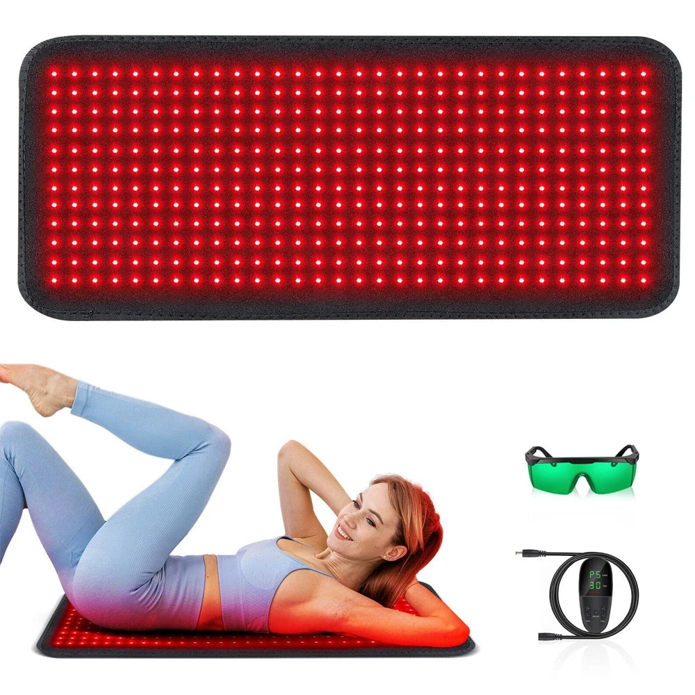 Red Light Therapy Pad Infrared LED Back Massager Belt
