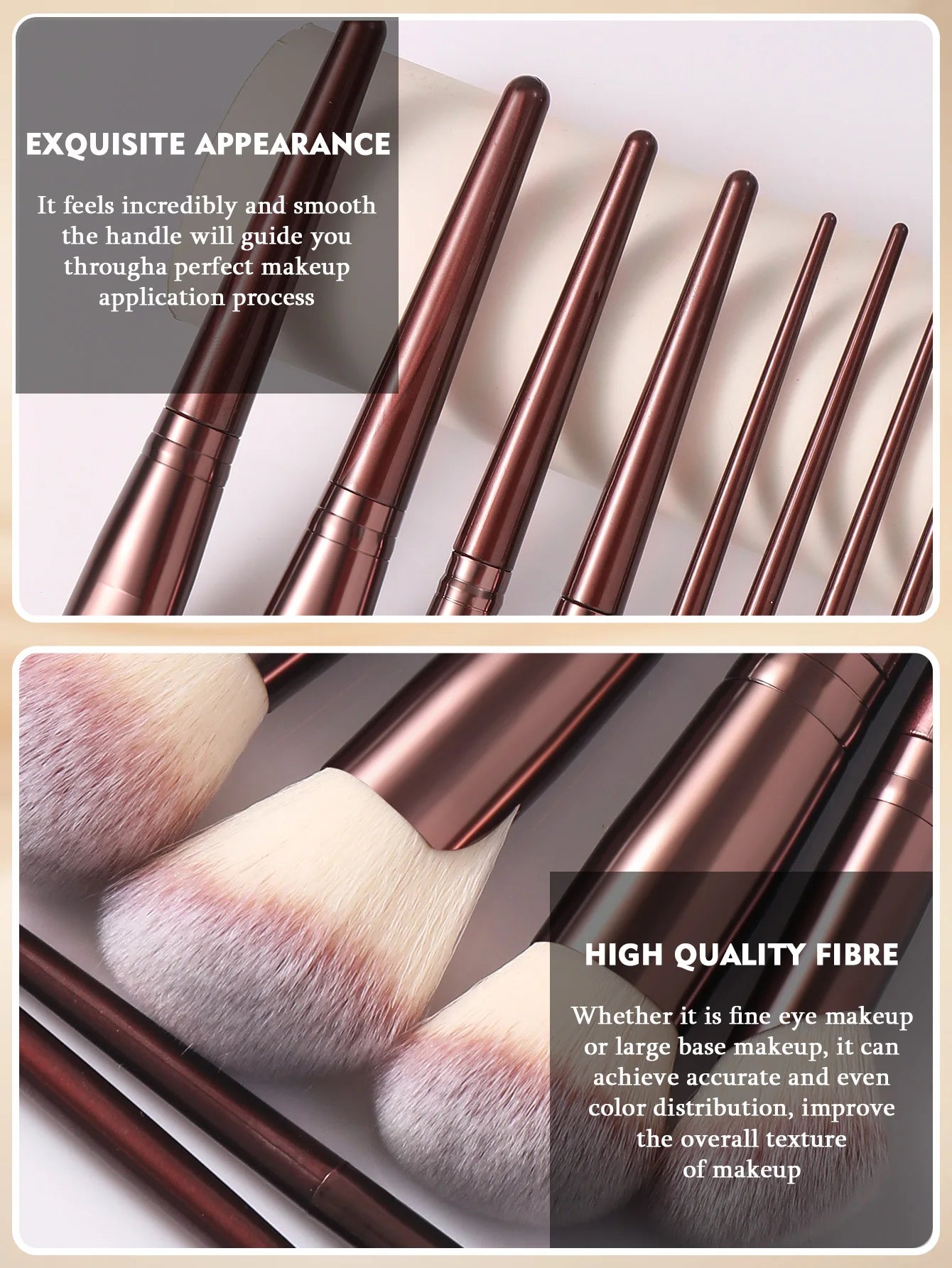 56 Piece Makeup Tool Set With Brushes Sponges And Puffs