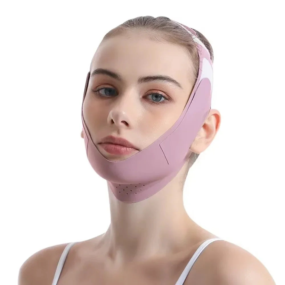 V Shape Face Lift Band Breathable Double Chin Reducer