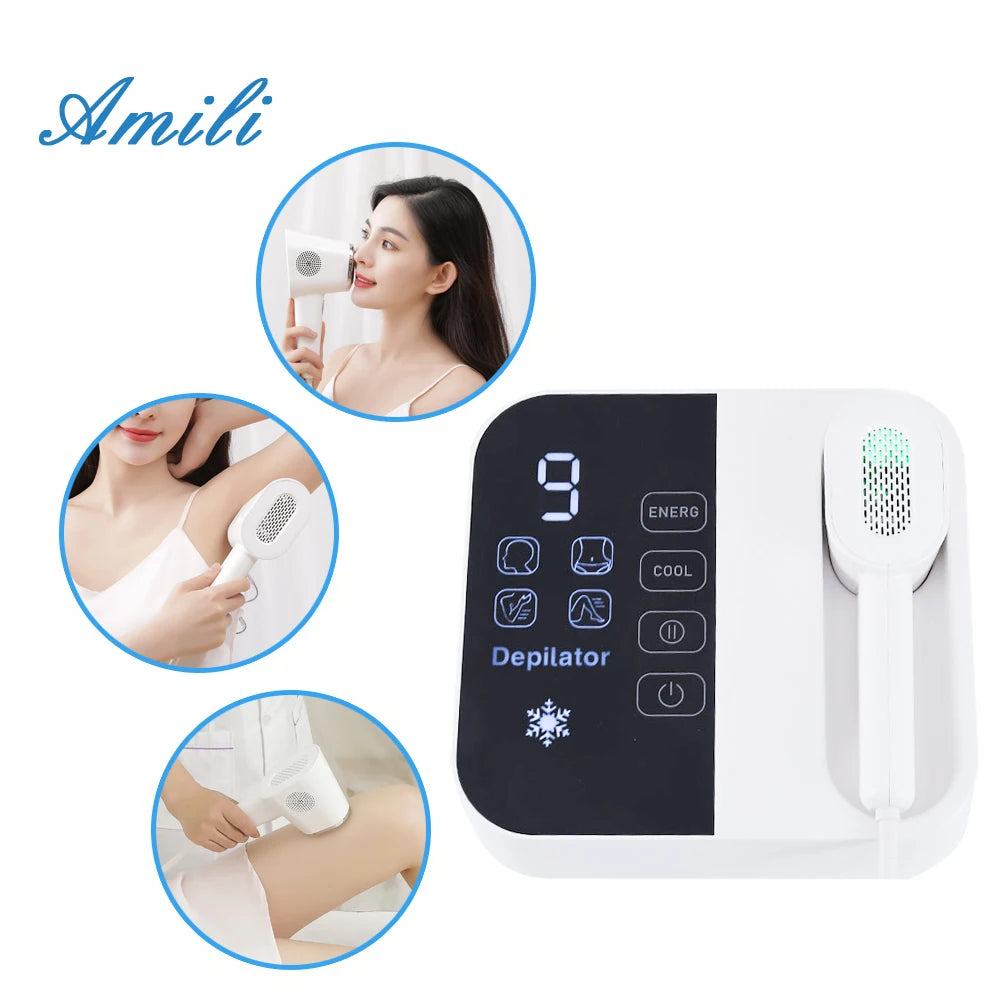Amilibeauty IPL Hair Removal Device For Home Use With Cooling