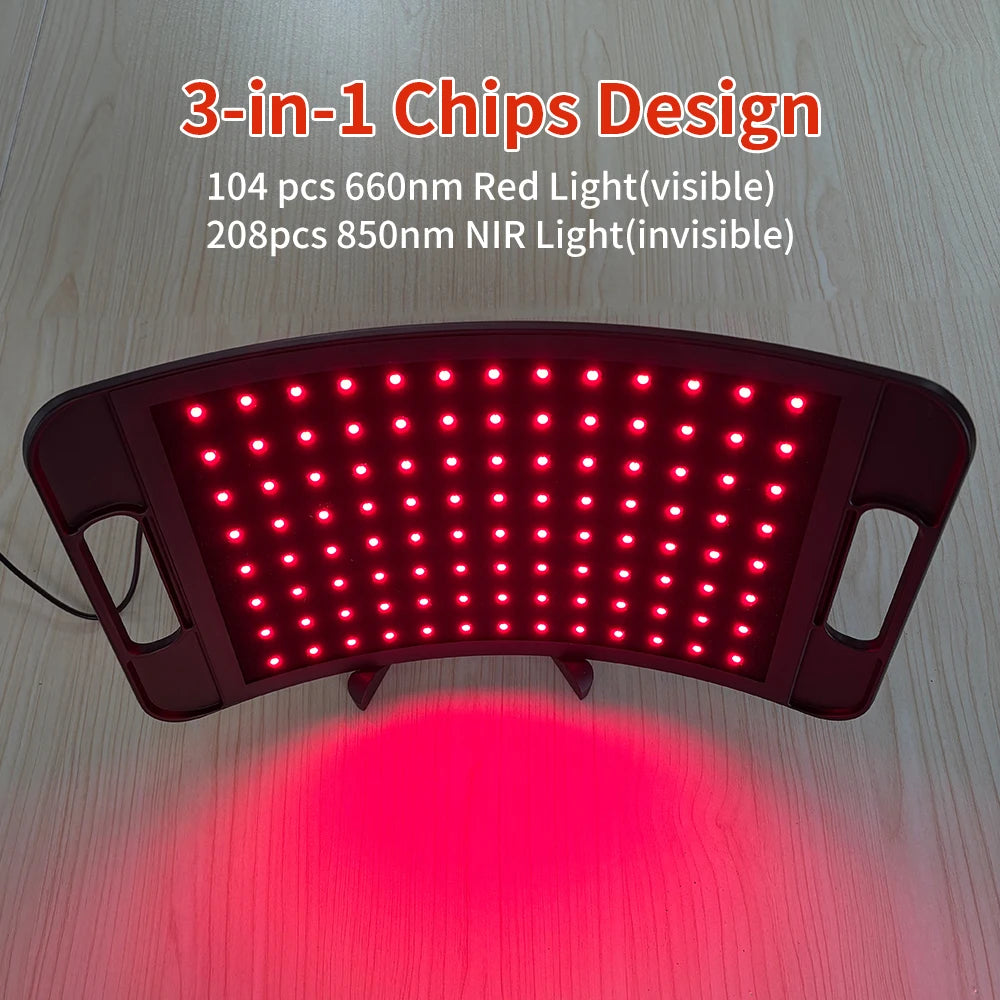 Near Infrared Light Therapy Panel 660nm 850nm Adjustable Stand