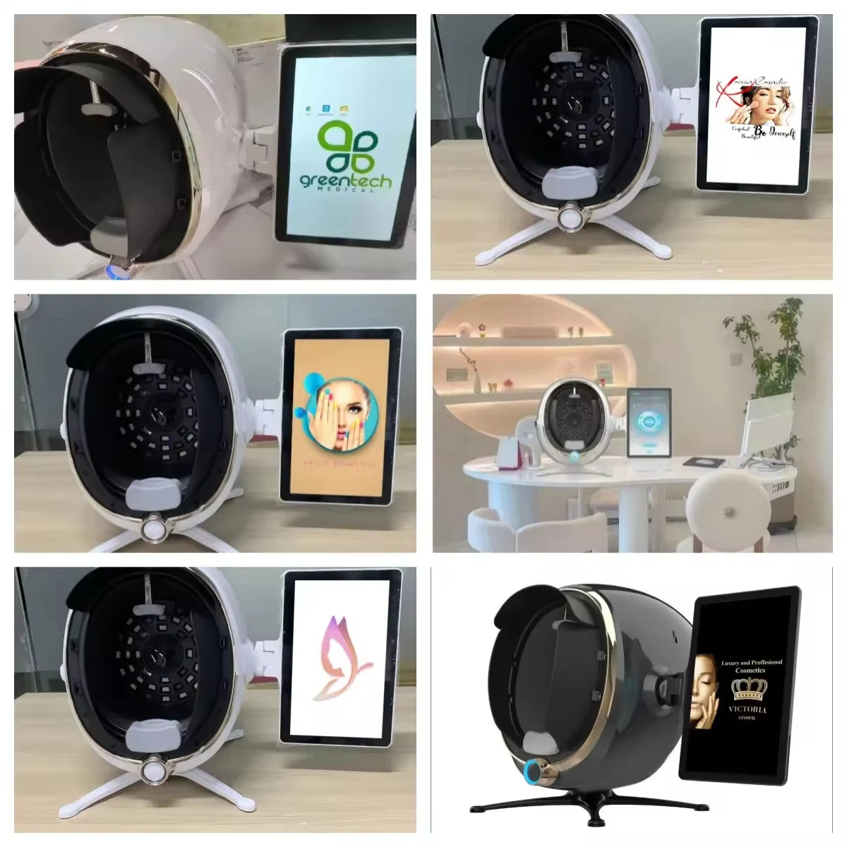BOMPC 3D Skin Scanner Facial Analyzer Portable Camera