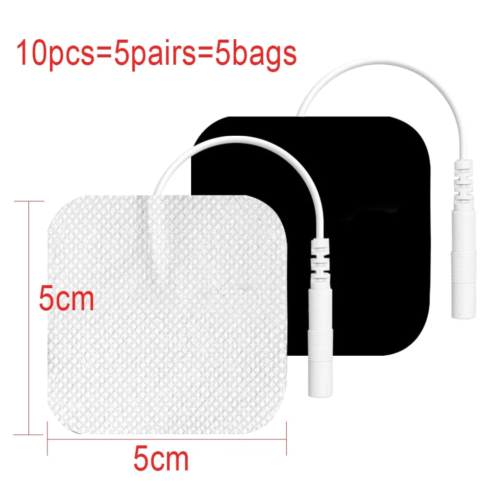 SANPKON Tens Muscle EMS Electrodes Patches for Body Therapy