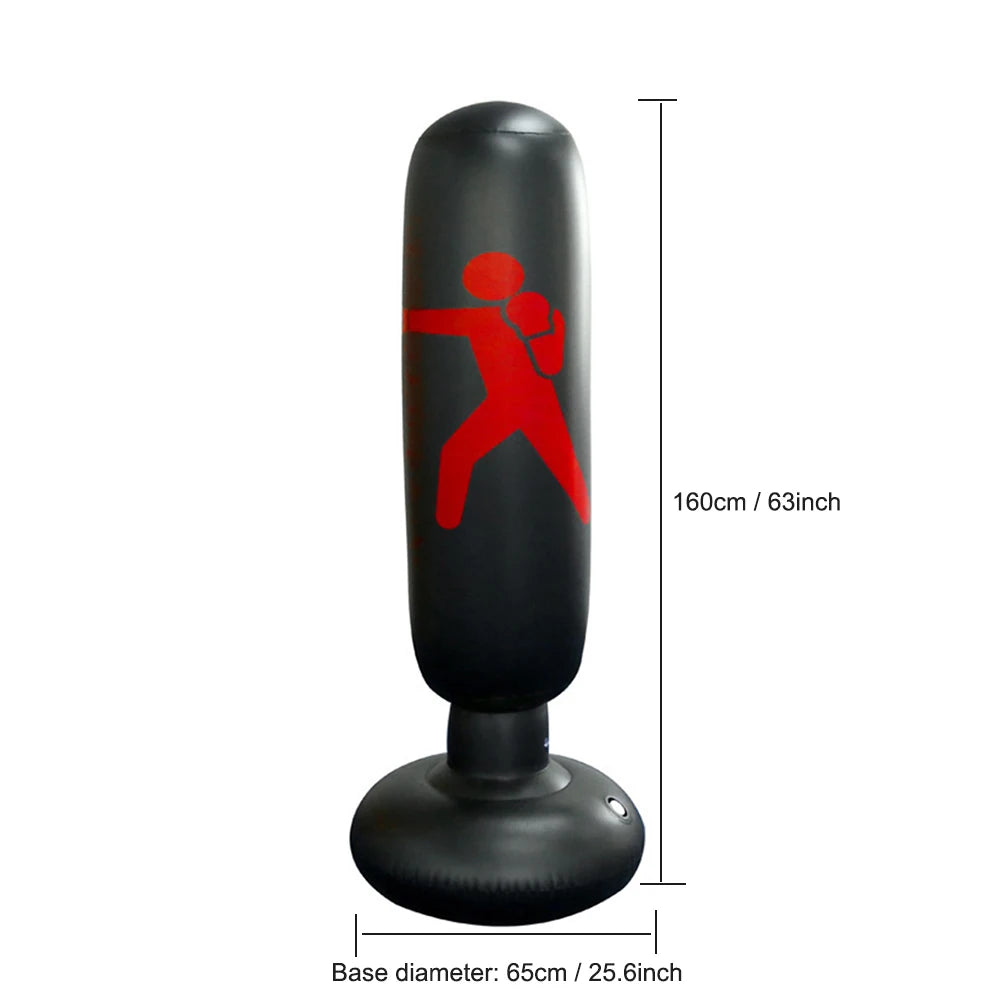 Inflatable Boxing Bag For Kids And Adults Training And Fitness