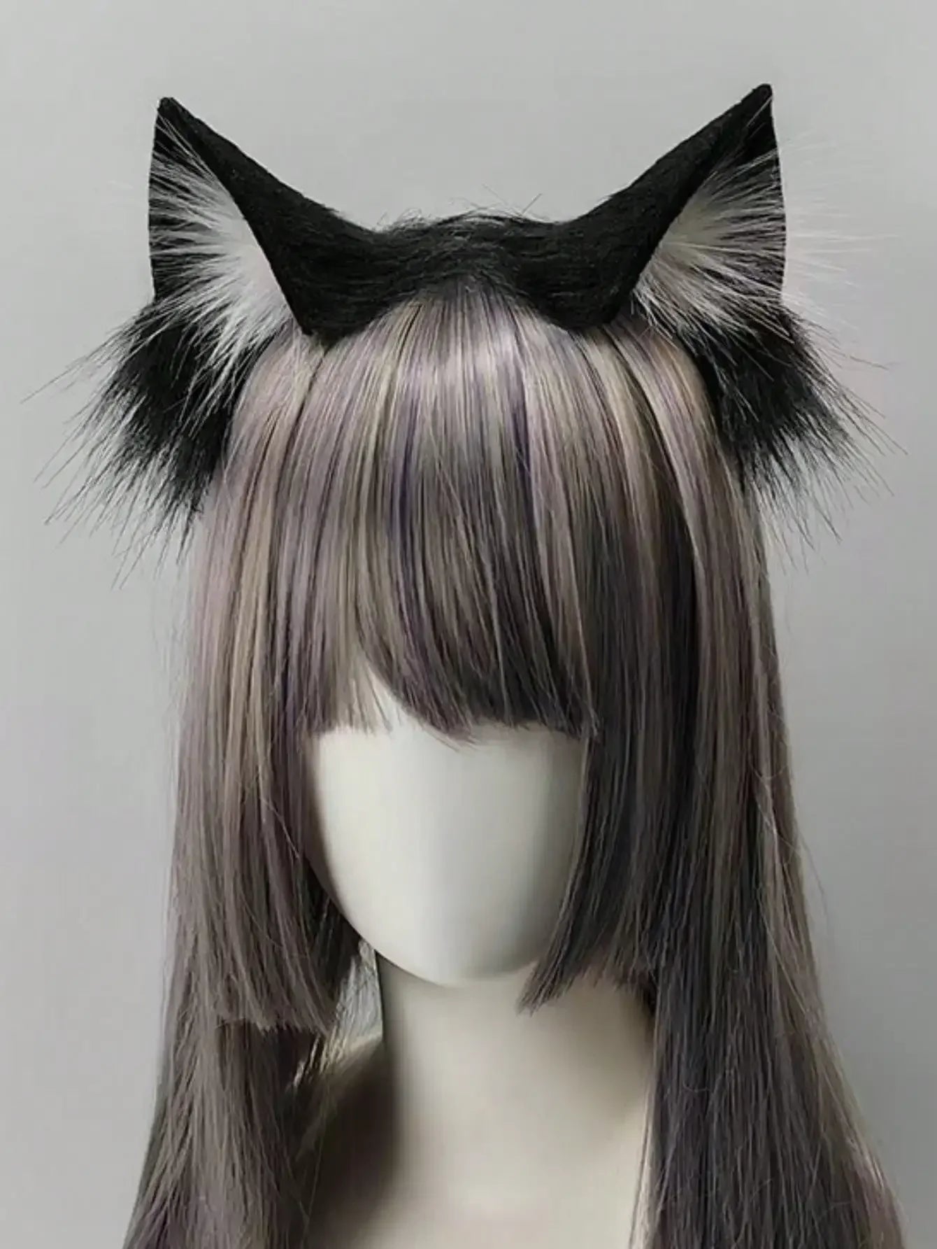 Plush Cat Ear Headband Hair Accessory Kawaii Photo Prop