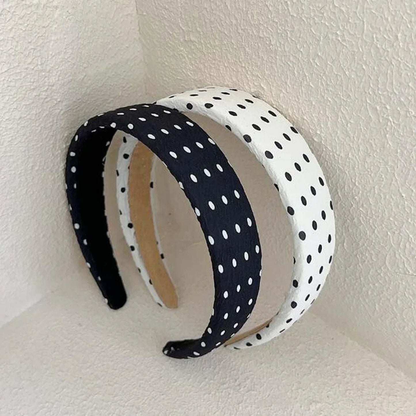 Proly New Fashion Headband For Women Dot Pattern Hairband Summer