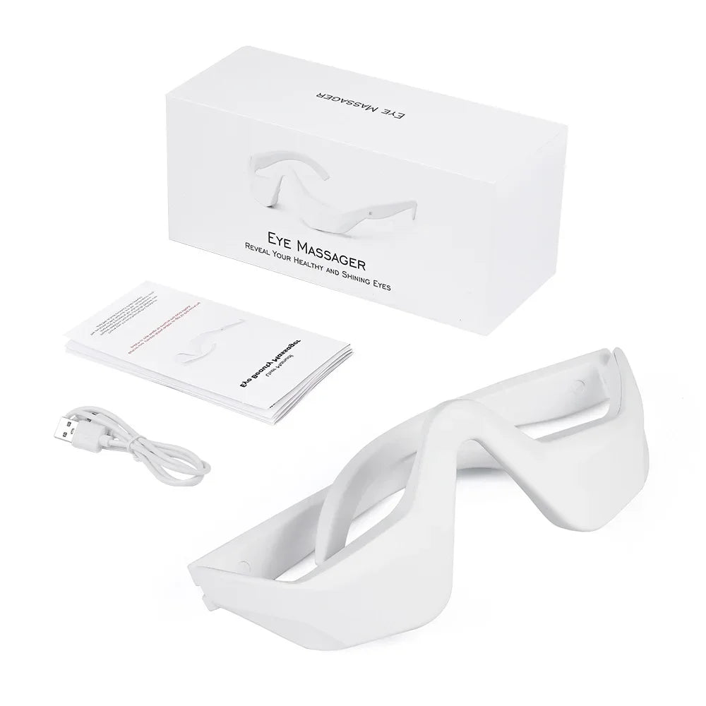 Foreverlily Eye Massager Under Eye Glasses EMS Relief