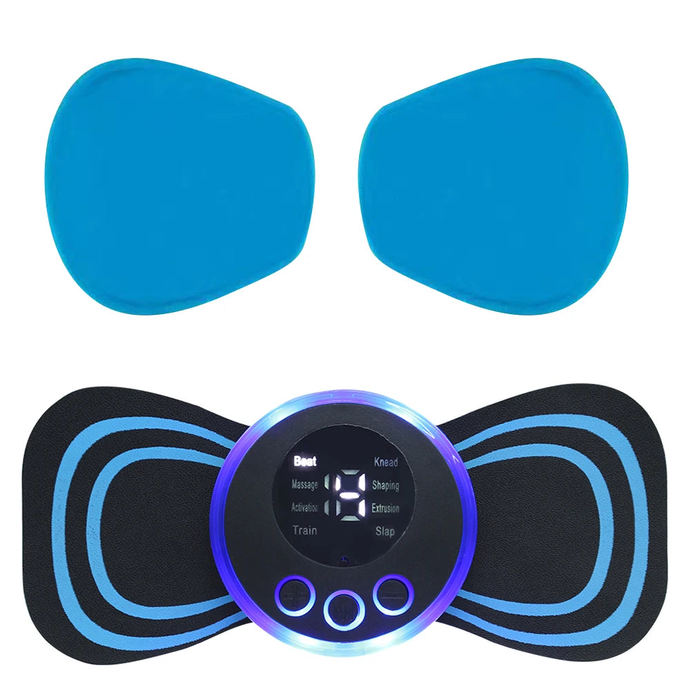 Massager Pads Replacement Silicone Gel Abdominal Muscle Patch Reusable EMS