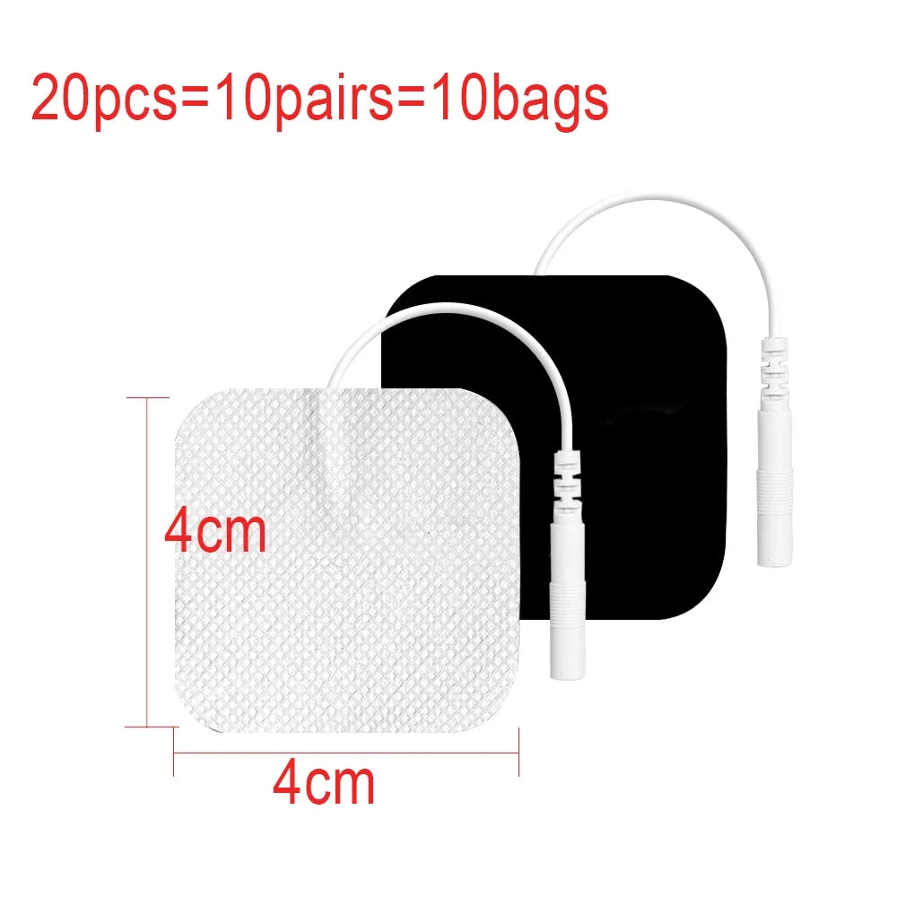 SANPKON Tens Muscle EMS Electrodes Patches for Body Therapy