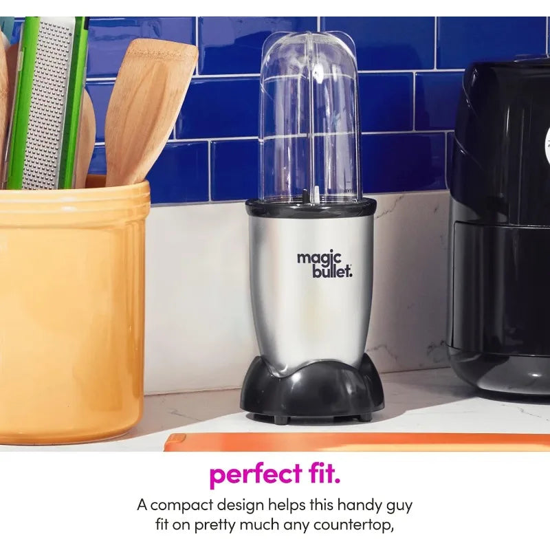 Magic Bullet Blender 11 Piece Set Lightweight Compact Kitchen Appliance