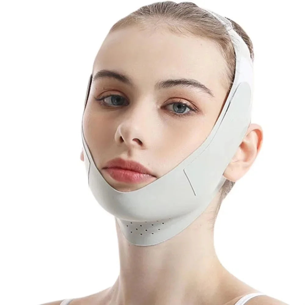 V Shape Face Lift Band Breathable Double Chin Reducer