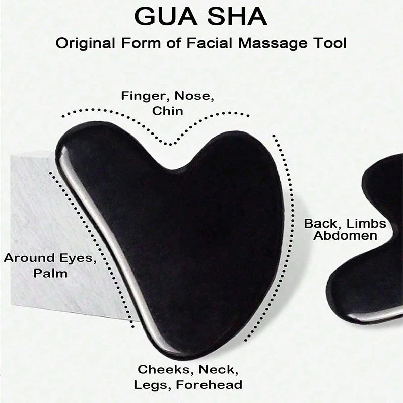 Ice Face Roller Gua Sha Tool Set Portable Facial Massage Skin Care Accessory