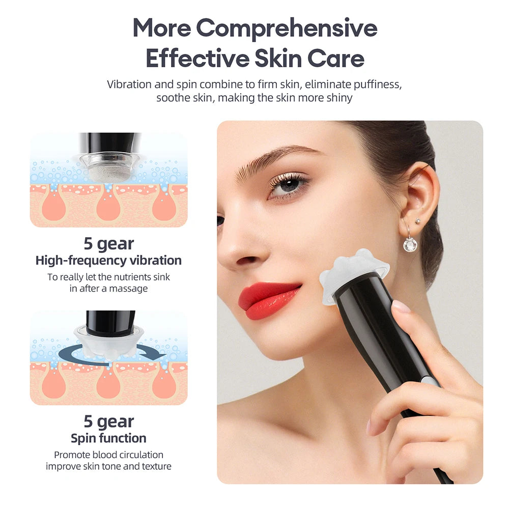 Foreverlily CO2 Oxygen Bubble Pen 5 Gear LED Beauty Tool