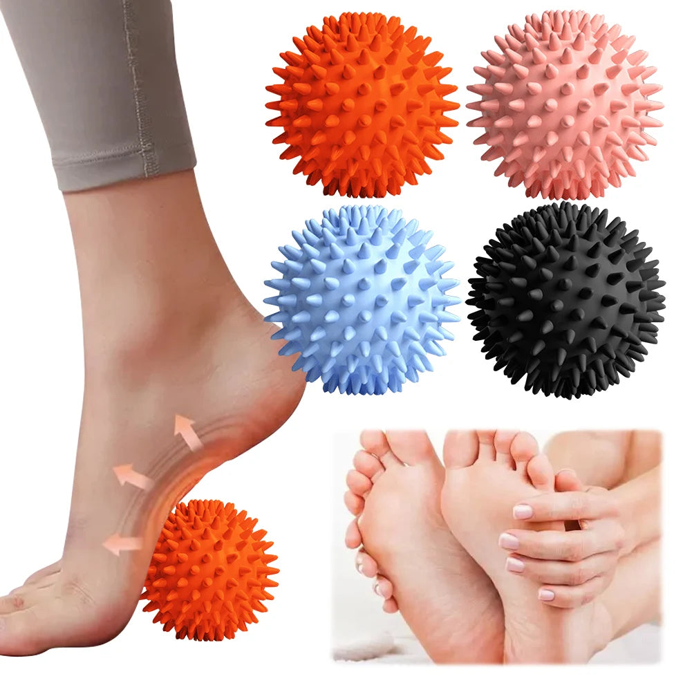 High Density Spiked Roller Spiky Ball Foot Massager For Plantar Fasciitis