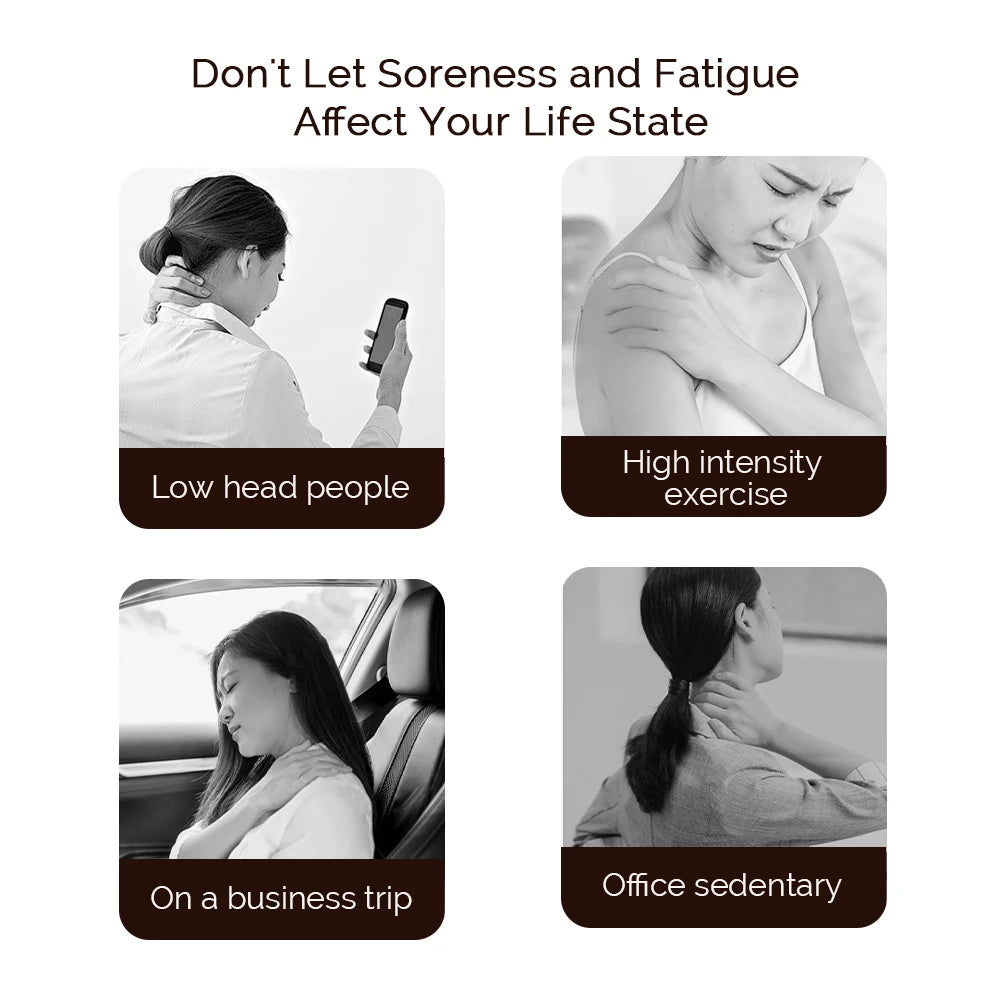 Foreverlily Bionic Pressure Neck Massager With Back And Shoulders